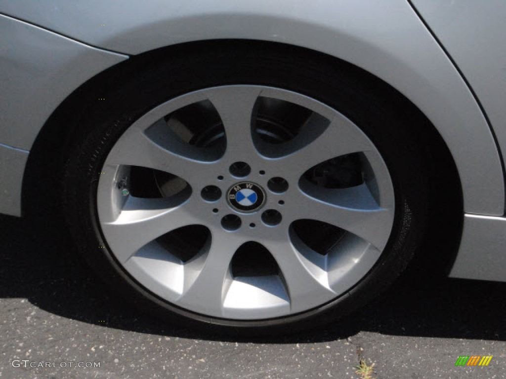 2008 3 Series 335i Sedan - Titanium Silver Metallic / Black photo #8