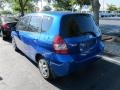 2008 Vivid Blue Pearl Honda Fit Hatchback  photo #3