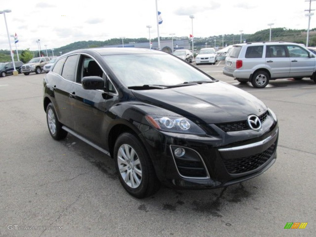 Brilliant Black 2010 Mazda CX-7 i SV Exterior Photo #50850940