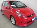 2007 Milano Red Honda Fit Sport  photo #1