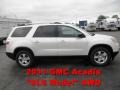 White Diamond Tintcoat 2011 GMC Acadia SLE AWD