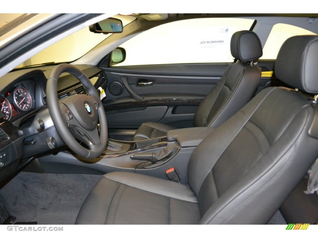 Black Interior 2011 BMW 3 Series 328i Coupe Photo #50852731