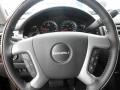 Ebony 2011 GMC Sierra 2500HD Denali Crew Cab 4x4 Steering Wheel