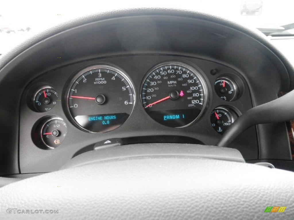 2011 GMC Sierra 2500HD Denali Crew Cab 4x4 Gauges Photo #50852785