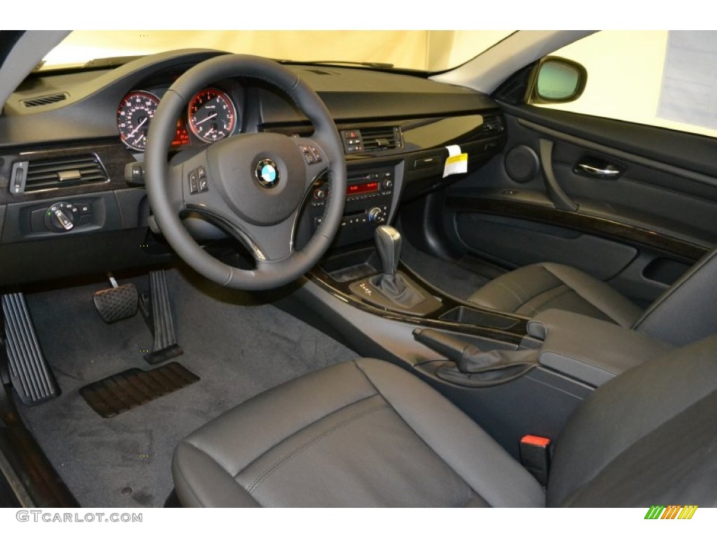 Black Interior 2011 BMW 3 Series 328i Coupe Photo #50852965