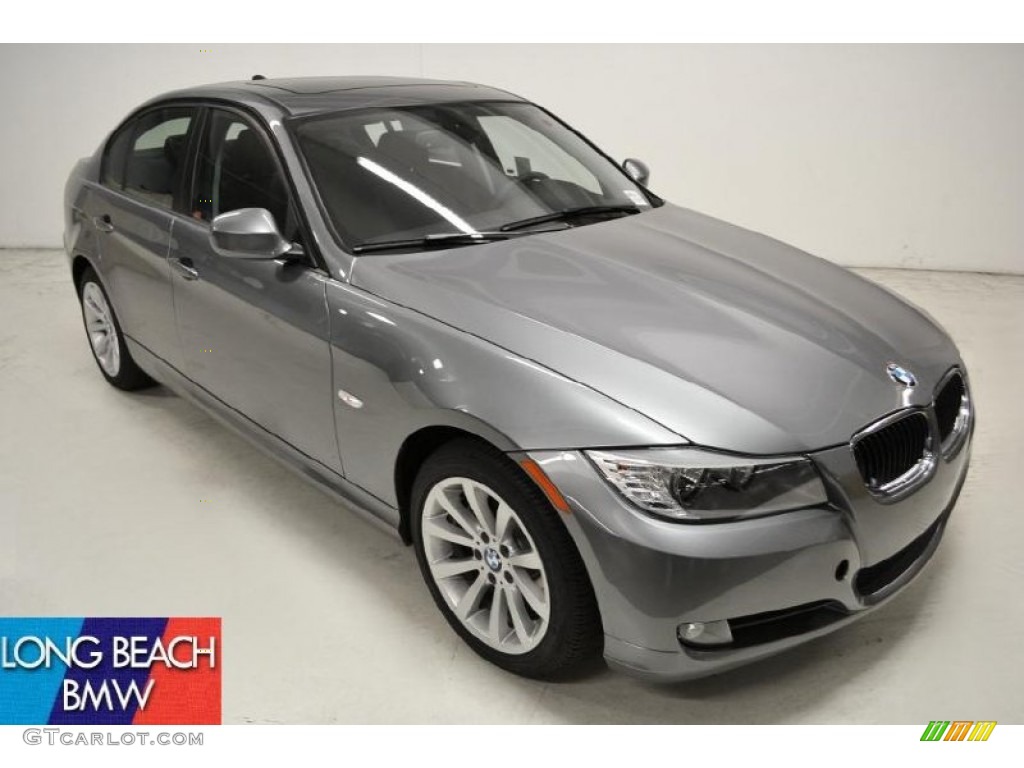 2011 3 Series 328i Sedan - Space Gray Metallic / Black Dakota Leather photo #1