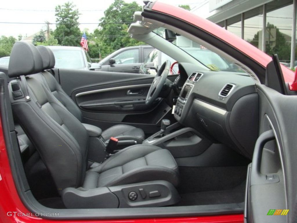 Titan Black Interior 2007 Volkswagen Eos 2.0T Photo #50854611