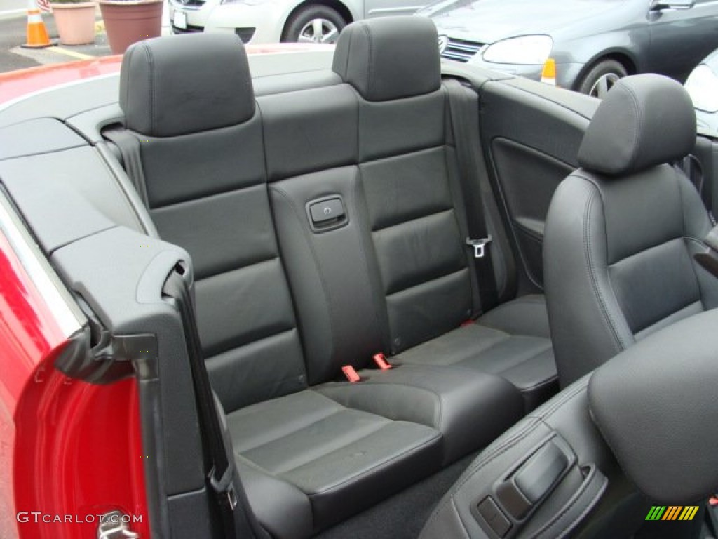 Titan Black Interior 2007 Volkswagen Eos 2.0T Photo #50854687