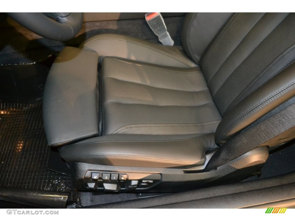 Black Nappa Leather Interior 2012 BMW 6 Series 650i Convertible Photo #50855371
