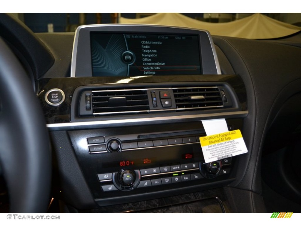 2012 BMW 6 Series 650i Convertible Controls Photo #50855428