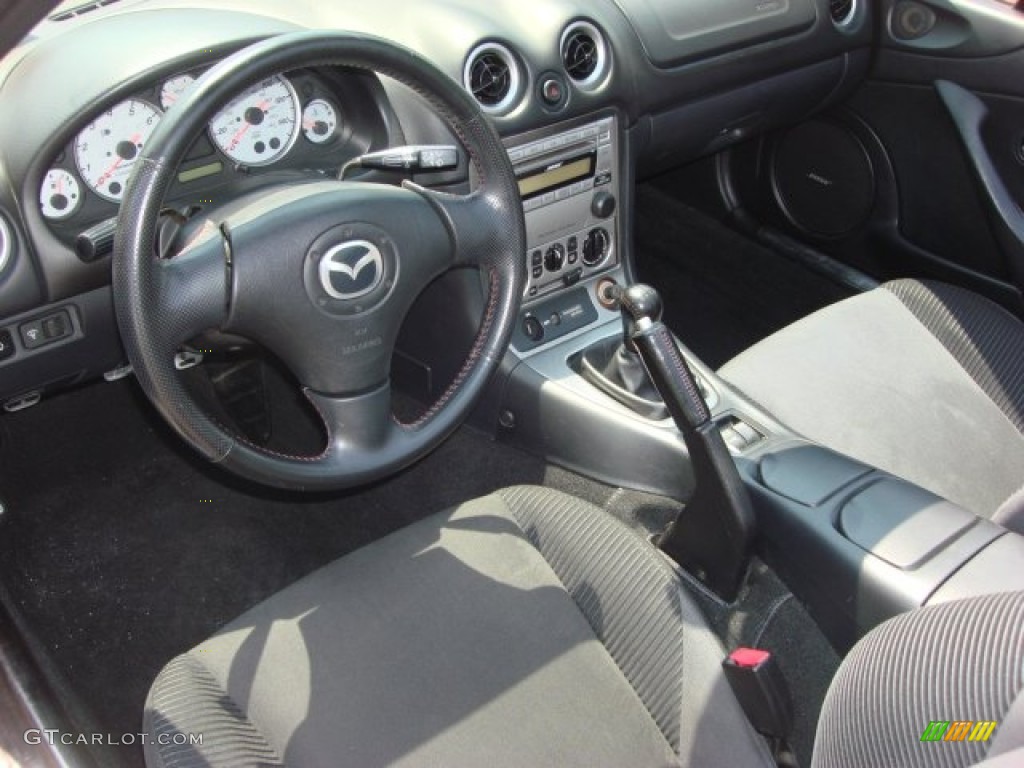2005 MX-5 Miata MAZDASPEED Roadster - Velocity Red Mica / Black photo #10