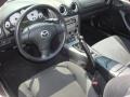 2005 Mazda MX-5 Miata Black Interior Prime Interior Photo