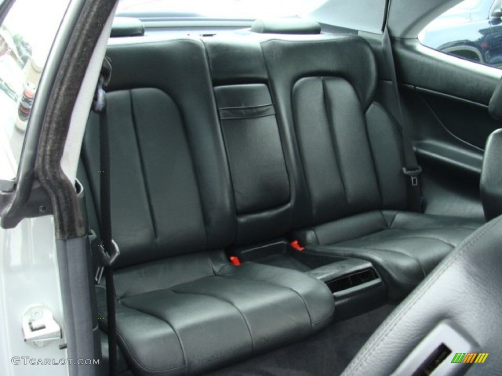 Charcoal Interior 1999 Mercedes-Benz CLK 320 Coupe Photo #50855614