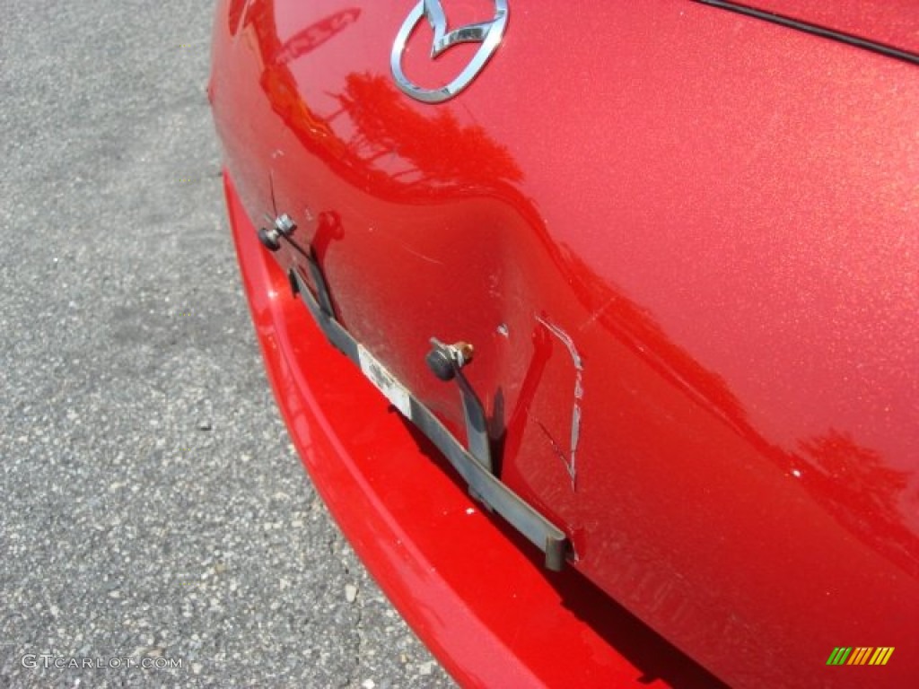 2005 MX-5 Miata MAZDASPEED Roadster - Velocity Red Mica / Black photo #25