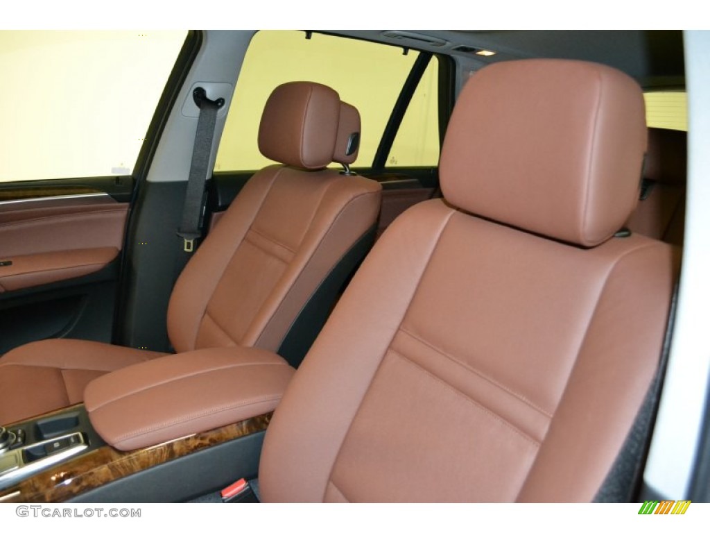 Cinnamon Brown Interior 2012 BMW X5 xDrive35i Premium Photo #50855842