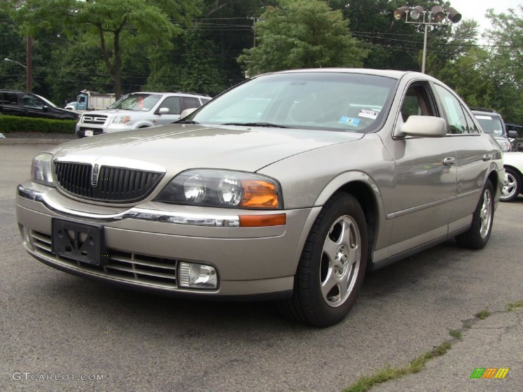 Light Parchment Gold Metallic 2000 Lincoln LS V8 Exterior Photo #50856121