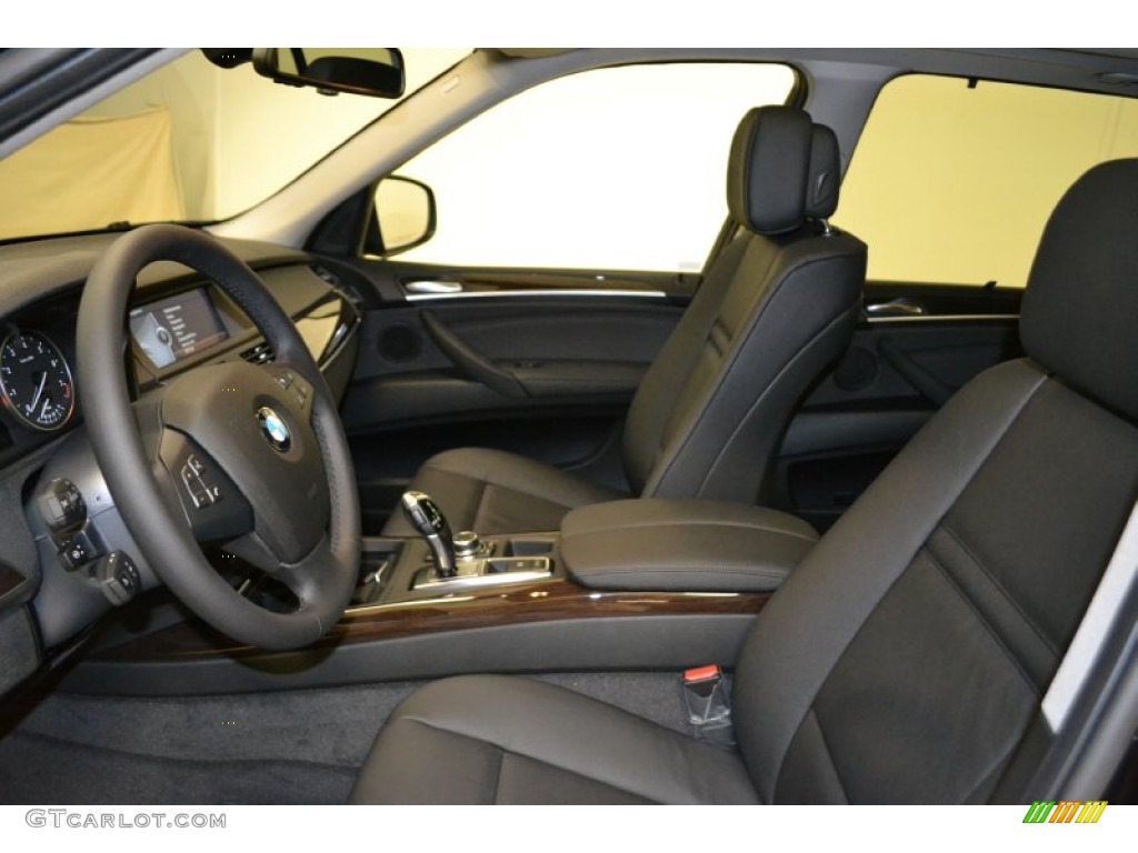 Black Interior 2012 BMW X5 xDrive35i Premium Photo #50856133