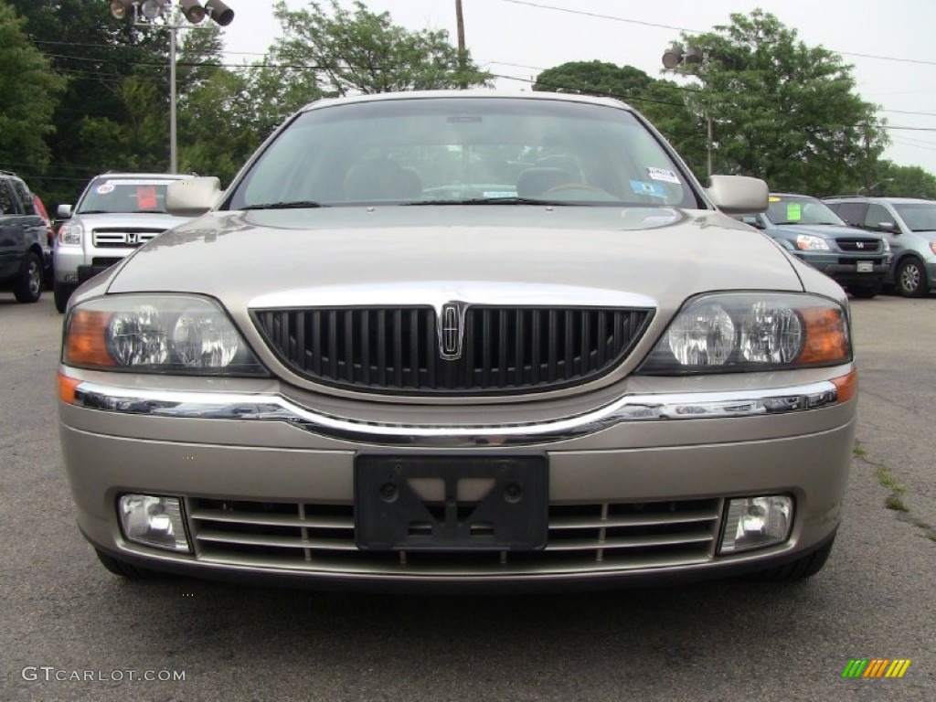 Light Parchment Gold Metallic 2000 Lincoln LS V8 Exterior Photo #50856136