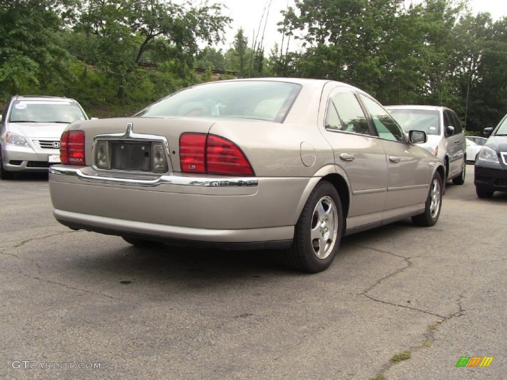 Light Parchment Gold Metallic 2000 Lincoln LS V8 Exterior Photo #50856187