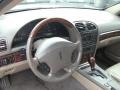 Medium Parchment 2000 Lincoln LS V8 Dashboard