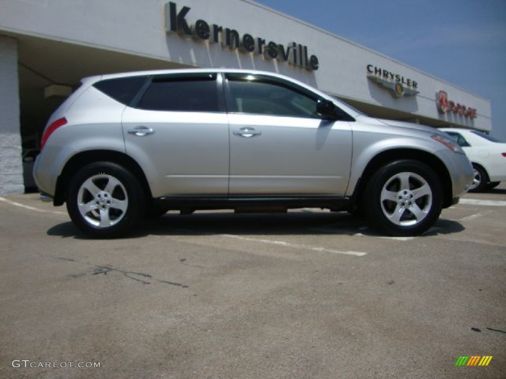 2004 Murano SL - Sheer Silver Metallic / Charcoal photo #2