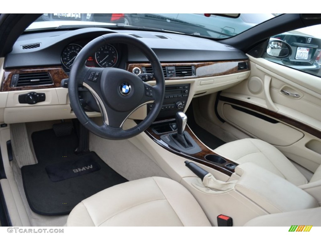 2008 3 Series 335i Convertible - Alpine White / Cream Beige photo #4