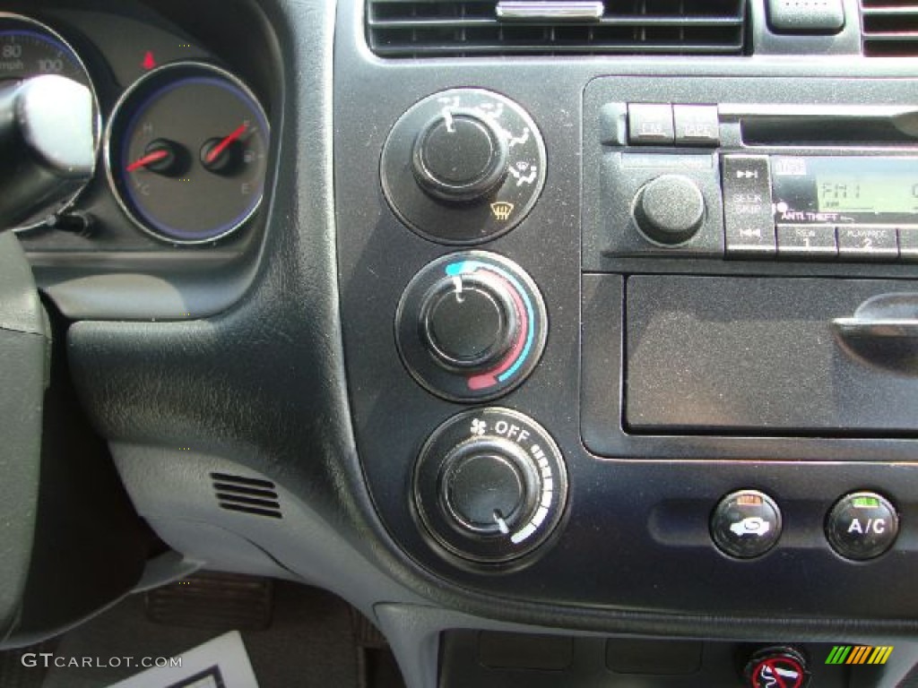 2003 Civic LX Sedan - Eternal Blue Pearl / Gray photo #22