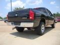 2008 Brilliant Black Crystal Pearl Dodge Ram 1500 SXT Quad Cab 4x4  photo #3