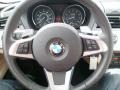 2010 BMW Z4 Beige Interior Steering Wheel Photo