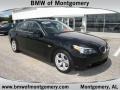 Jet Black - 5 Series 525i Sedan Photo No. 1