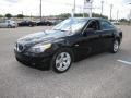 Jet Black - 5 Series 525i Sedan Photo No. 8