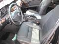 Jet Black - 5 Series 525i Sedan Photo No. 17