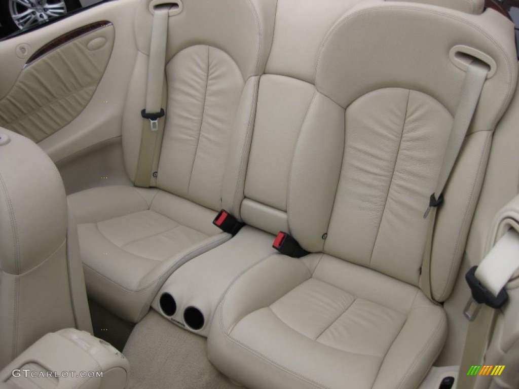 Stone Interior 2007 Mercedes-Benz CLK 550 Cabriolet Photo #50859880