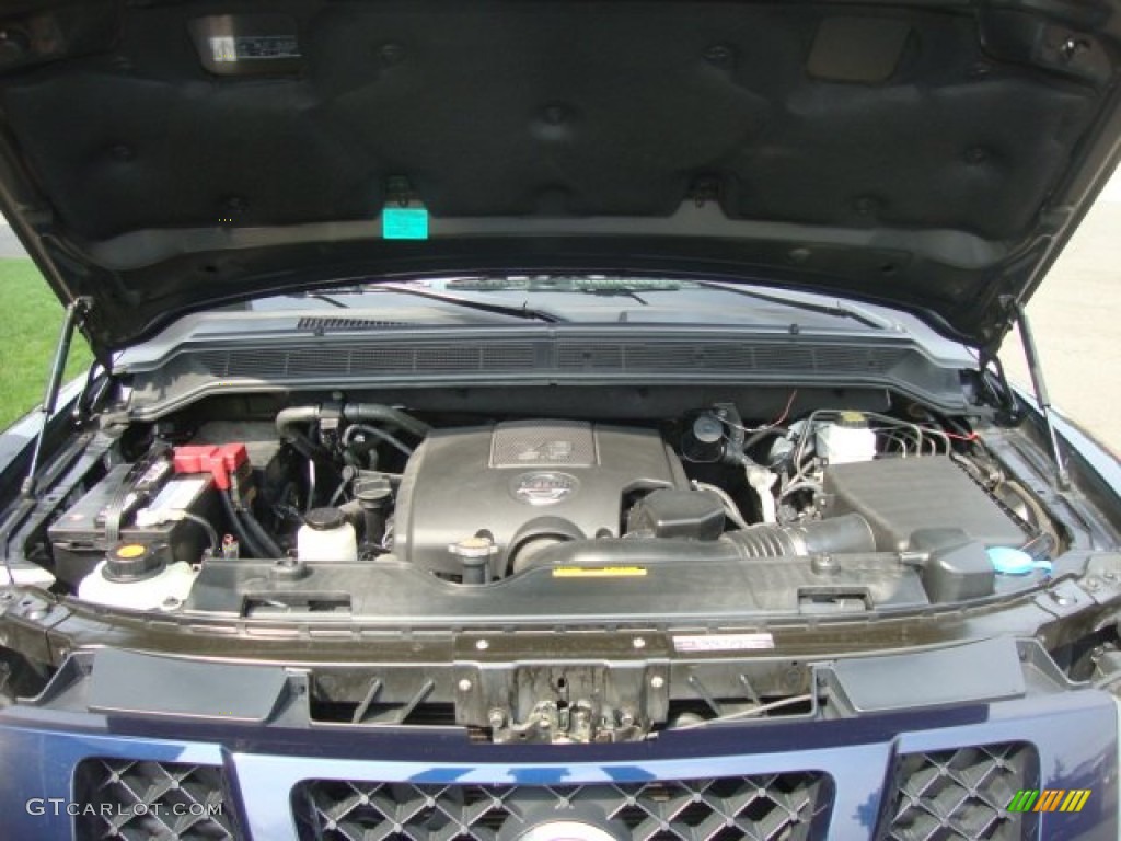 2010 Nissan Armada SE 4WD 5.6 Liter DOHC 32-Valve CVTCS V8 Engine Photo #50860513