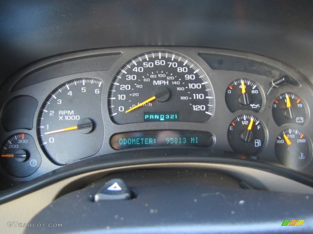 2004 Chevrolet Silverado 2500HD LT Crew Cab 4x4 Gauges Photo #50860831
