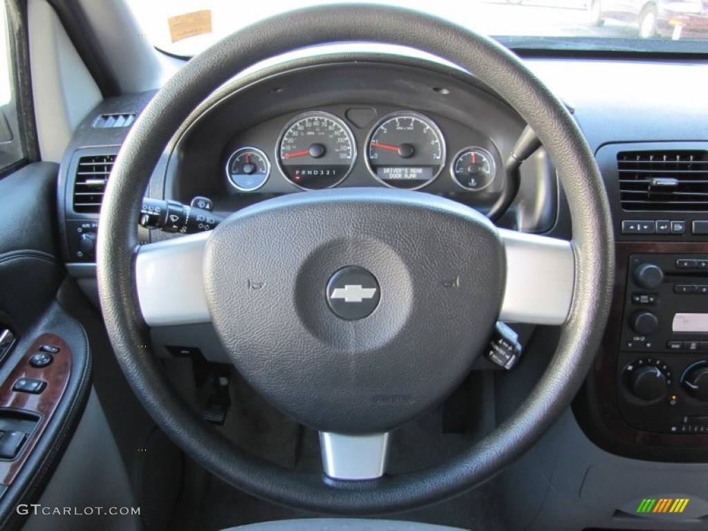 2007 Chevrolet Uplander LS Cashmere Steering Wheel Photo #50861186