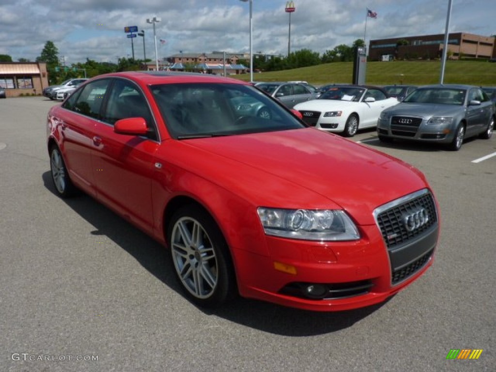 Misano Red Pearl Effect 2008 Audi A6 3.2 quattro Sedan Exterior Photo #50861542