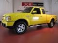 Screaming Yellow 2006 Ford Ranger Sport SuperCab 4x4
