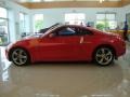 2008 Nogaro Red Nissan 350Z Touring Coupe  photo #5