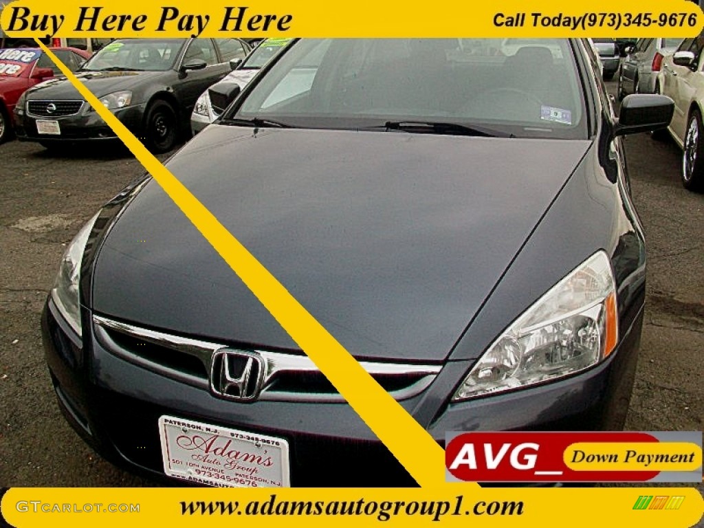 2006 Accord LX V6 Sedan - Graphite Pearl / Gray photo #1