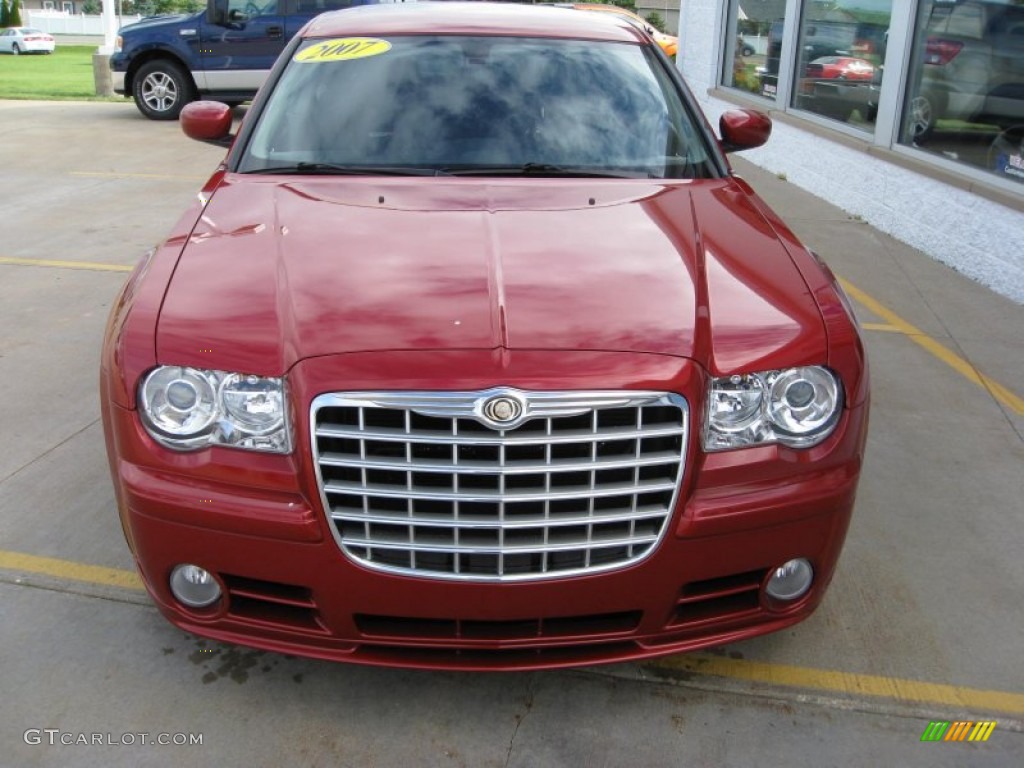 Inferno Red Crystal Pearlcoat 2007 Chrysler 300 C SRT8 Exterior Photo #50863384