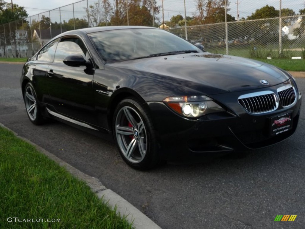 Black Sapphire Metallic 2007 BMW M6 Coupe Exterior Photo #50864365
