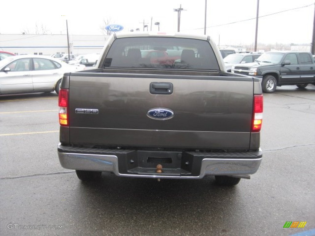 2008 F150 XLT SuperCrew - Stone Green Metallic / Tan/Castaño Leather photo #8