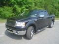 Black 2008 Ford F150 Lariat SuperCab 4x4