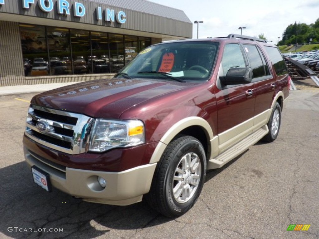 Royal Red Metallic 2010 Ford Expedition Eddie Bauer 4x4 Exterior Photo #50866762
