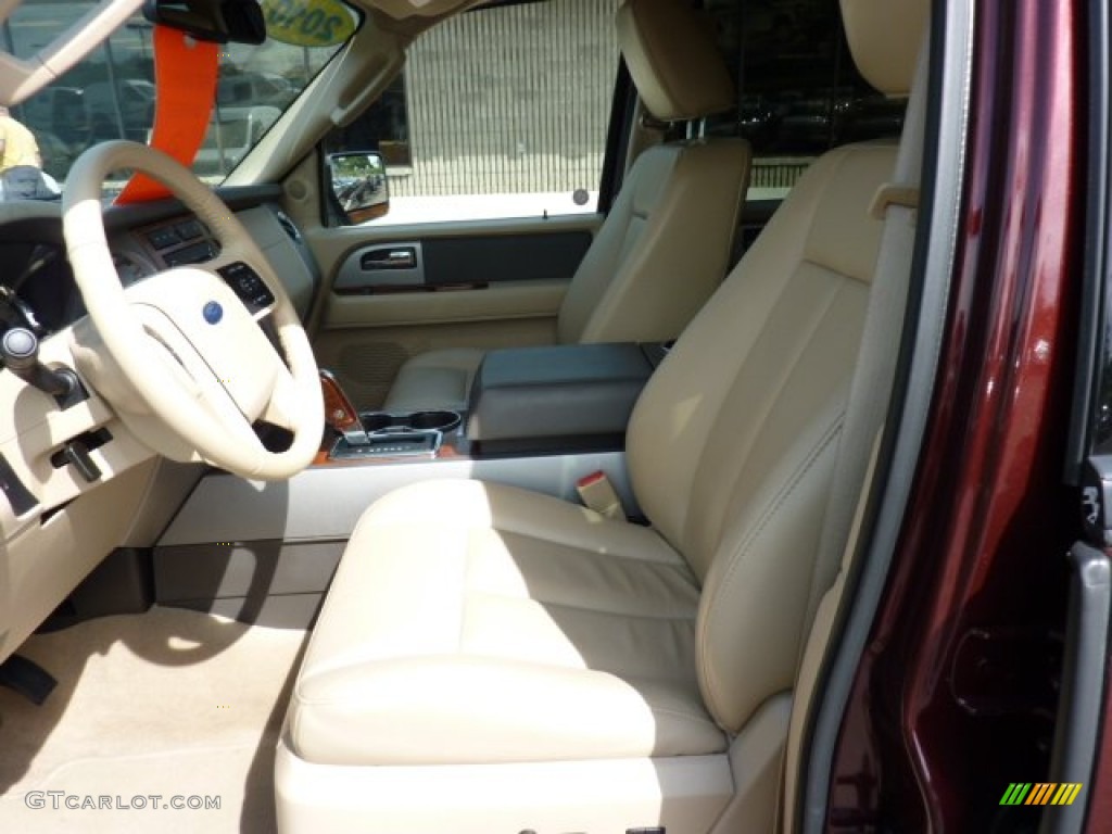 Camel Interior 2010 Ford Expedition Eddie Bauer 4x4 Photo #50866777
