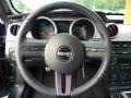Dark Charcoal 2008 Ford Mustang Bullitt Coupe Steering Wheel