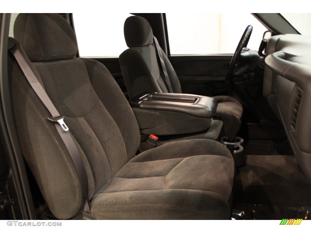 Dark Charcoal Interior 2003 Chevrolet Silverado 1500 LS Crew Cab 4x4 Photo #50867419