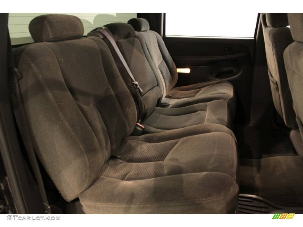 Dark Charcoal Interior 2003 Chevrolet Silverado 1500 LS Crew Cab 4x4 Photo #50867431