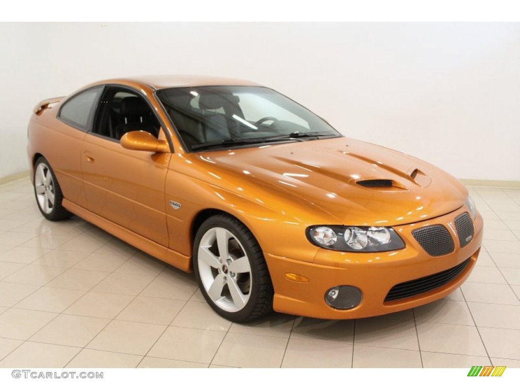 Brazen Orange Metallic Pontiac GTO